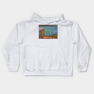 Hull Three Ships Mural Kids Hoodie